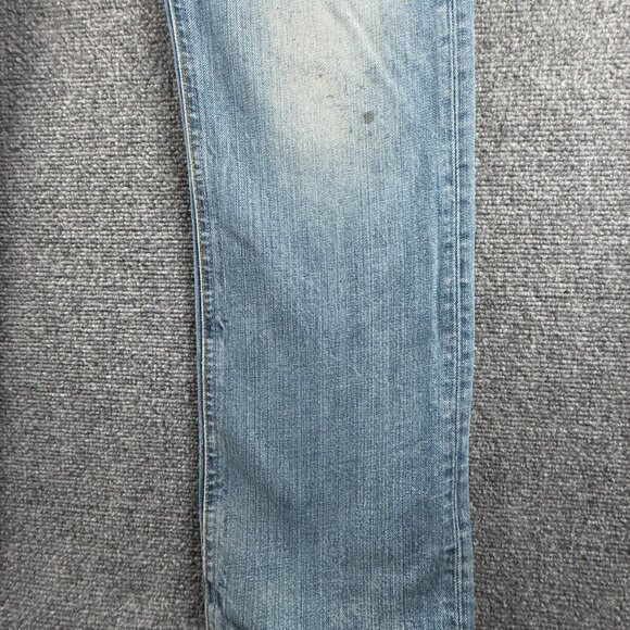 Nudie Jeans Men Denim Jeans 33x34 Average Joe Green Wave Adult Men ACTL 32X33 - Picture 6 of 16